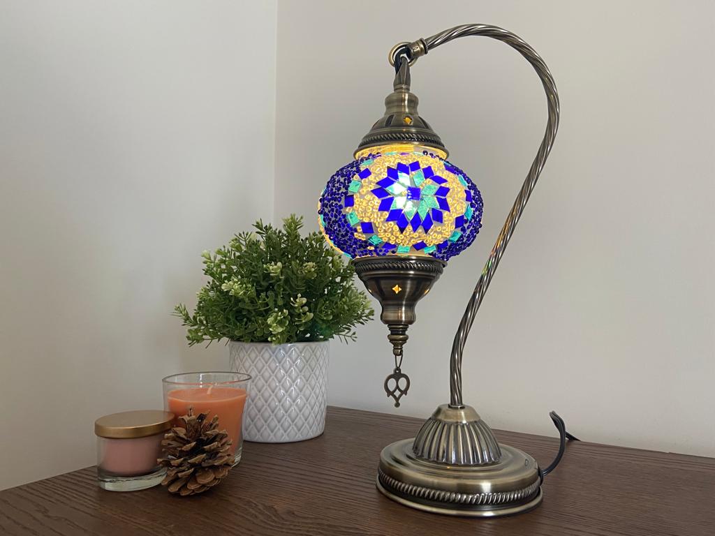 Mosaic Swan Lamp DIY Home Kit